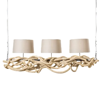 Lampes de table en bois