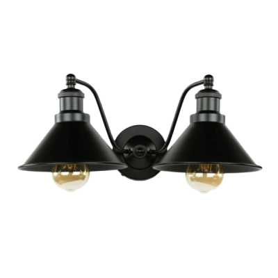 Lampes industrielles noir