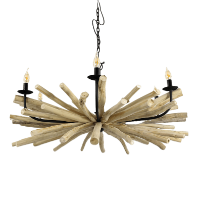 Lampes suspendues Bois flotté