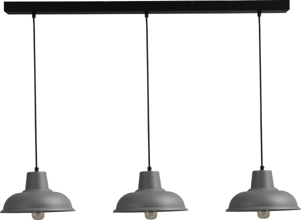 Suspension industrielle Lampe à suspendre en anthracite