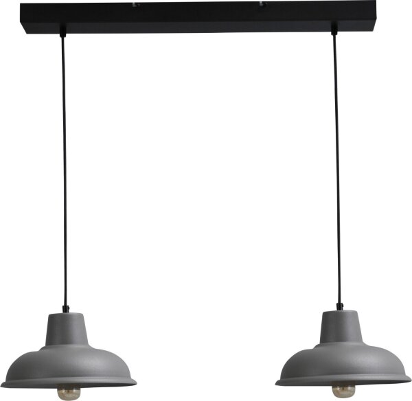 Lampe à suspendre en anthracite