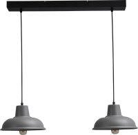 Lampe &agrave; suspendre en anthracite