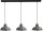 Lampe &agrave; suspendre en anthracite