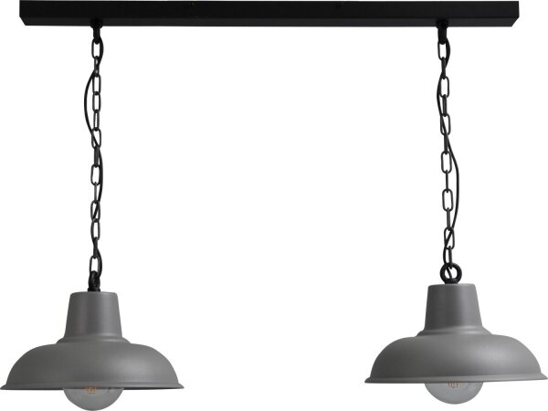 Lampe de cuisine industrielle anthracite