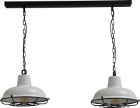 Lampe de cuisine industrielle blanche