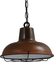 Suspension industrielle Lampe à suspendre E27 DI...