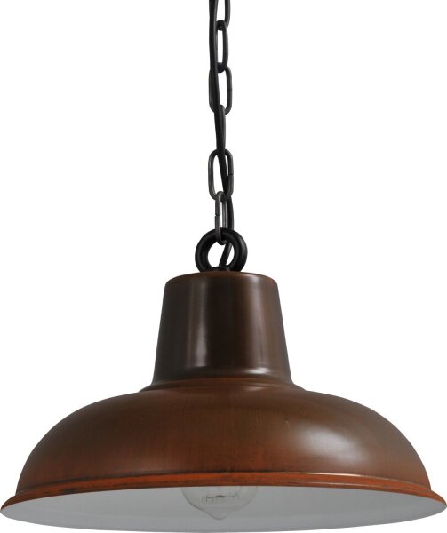 Lampe à suspendre rouille Ø36cm