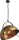 Lampe de plafond laiton antique r&eacute;glable &Oslash;50cm LARINO