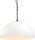 Lampe &agrave; suspendre design LARINO Blanc &Oslash;50cm E27 fait main