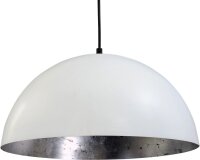 Suspension industrielle ronde Lampe dint&eacute;rieur Blanc