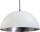 Suspension industrielle ronde Lampe dint&eacute;rieur Blanc