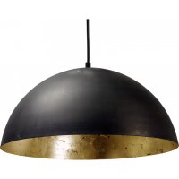 Suspension Gris M&eacute;tal Or &Oslash;40cm Design LARINO