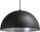 Suspension industrielle E27 Industrie en argent rustique