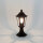 Socle Lampe dallée noire PARIS style campagnard E27
