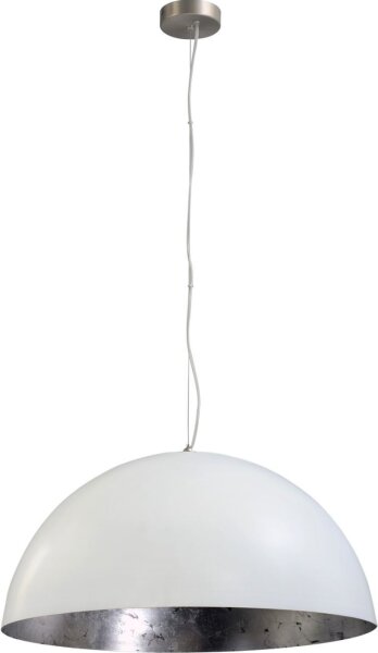 Premium Suspension Blanc Argent Ø60cm E27 LARINO