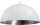 Premium Suspension Blanc Argent Ø60cm E27 LARINO
