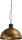 Lampe &agrave; suspendre design laiton antique grande &Oslash;60cm LARINO