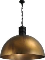 Loft Lampe suspendue laiton antique XXL &Oslash;80cm LARINO