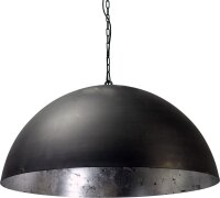 XXL Lampe &agrave; suspendre Gris M&eacute;tal...
