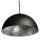 Industrie/Fabrique Lampe &agrave; suspendre noir/argent &Oslash;100cm