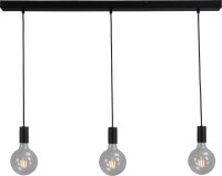 Suspension noir mat R&eacute;tro 3-flmg TESSI