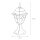 Lampe de socle rustique cuivre antique SALZBURG E27