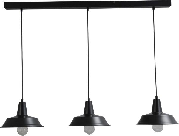 Lampe à suspendre noire
