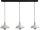 Suspension industrielle Lampe de cuisine blanche