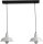 Suspension industrielle blanche