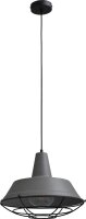 Suspension design gris &Oslash;35cm grille...