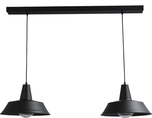 Suspension industrielle Lampe de cuisine noire