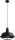 Suspension industrielle noire