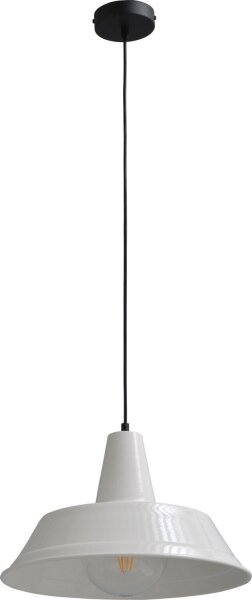 Suspension E27 PRATO blanc