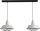 Suspension industrielle Lampe &agrave; suspendre Blanc