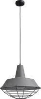 Loft Lampe &agrave; suspendre Gris Grand &Oslash;45cm...