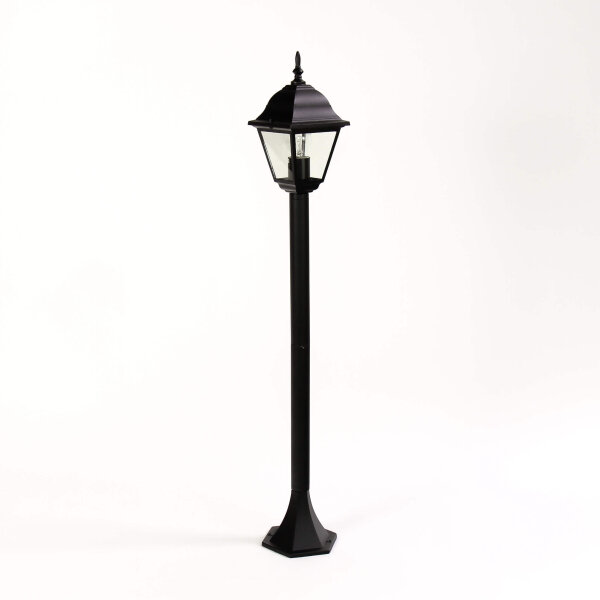 Lampadaire noir dextérieur ROM H:105cm E27 Lanterne