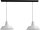 Lampe de cuisine blanche