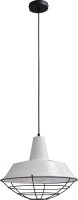 Suspension industrielle Lampe dint&eacute;rieur Blanc