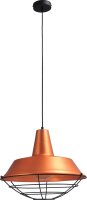 Grande lampe &agrave; suspendre cuivre &Oslash;45cm...