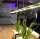 Suspension à LED ajustable Abat-jour en verre Moderne Noir