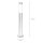 Lampe dallée en acier inoxydable IP44 H:80cm Ø6cm Lampe de jardin