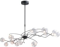 Suspension décorative LED GIO noire avec variateur...
