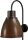 Loft Lampe dh&ocirc;tel E27 Loft en rouille brun