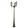 Grand candélabre BREST or antique 3xE27 2,1m de haut