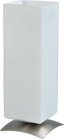 Lampe de table angulaire E27 avec abat-jour en verre...