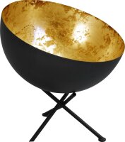 Lampe de table Gris M&eacute;tal Or &Oslash;40cm Premium...