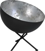 Loft Lampe de table Gris M&eacute;tal Argent&eacute;...