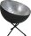 Loft Lampe de table Gris Métal Argenté Ø40cm LARINO