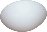 Lampe &eacute;conomique LED avec abat-jour en verre blanc...