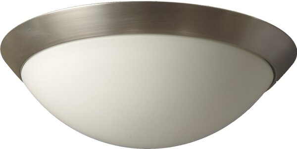 Plafonnier LED vintage avec abat-jour en verre blanc mat